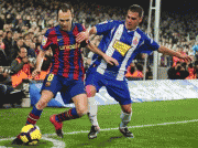 FC Barcelona vs Espanyol Pics on 12/12/09