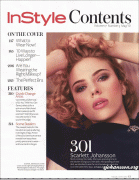 Scarlett Johansson Hot - Instyle Magazine Scans 
